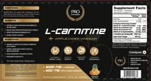 Load image into Gallery viewer, L- Carnitine with Apple Cider Vinegar 16oz